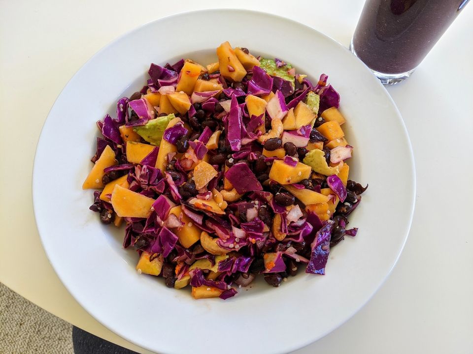 The perfect plant-based salad